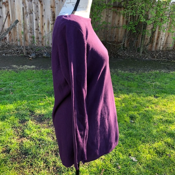 J. Jill Purple long sleeve tunic - Picture 2 of 5